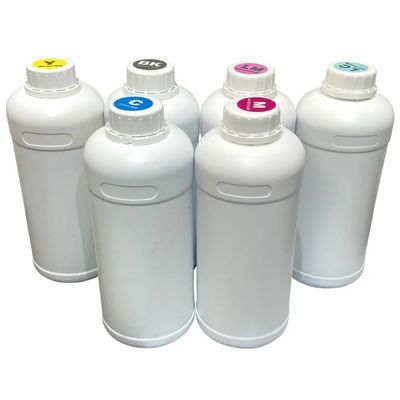 Tinta DTF Impresión de botella de 1000 ml Color brillante para tinta de pigmento a base de agua en textiles