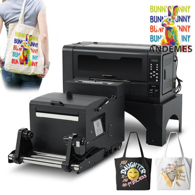 Dimensiones L*W*H 107*54*45cm Impresora de películas multicolor PET T-shirt DTF máquina de impresión