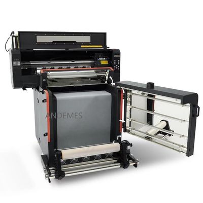 Impresora DTF de 24 pulgadas con doble cabeza I3200 y color de tinta CMYKWWWW