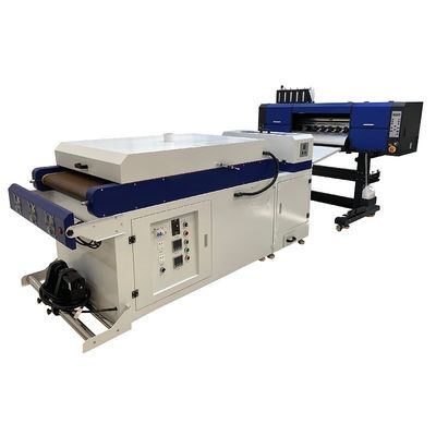 Impresora DTF automática multicolor de 24 pulgadas con impresión de transferencia de calor y agitador de textiles