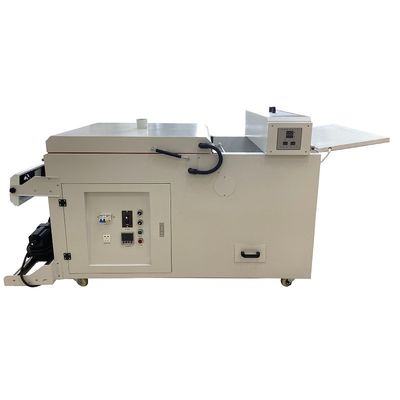Máquina de agitación de polvo DTF A1 Horno DTF con calefacción de película para mascotas y sistema de toma de papel