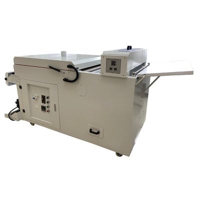 Máquina de agitación de polvo DTF A1 Horno DTF con calefacción de película para mascotas y sistema de toma de papel