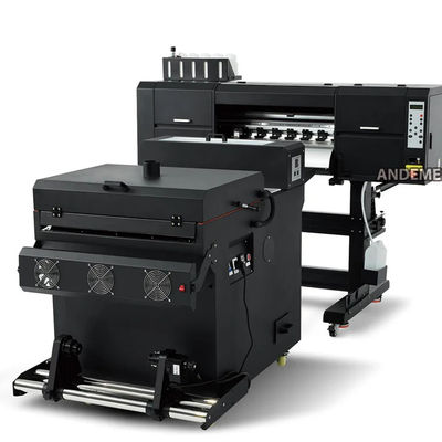 Máquina avanzada de prensa térmica de offset de película de PET de 60 cm A1 con 2 cabezas I3200 y CMYKW 5 colores
