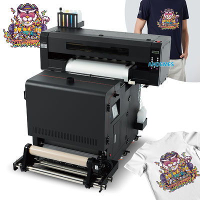 Imprimir en cualquier tela con impresora DTF de 24 pulgadas, agitador vertical y cabeza de impresión XP600/i3200