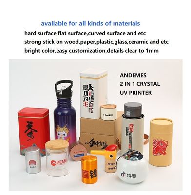 Tecnología de impresión de cristal de tinta UV ecológica XP600 I3200 Impresión de transferencia de rollo a rollo