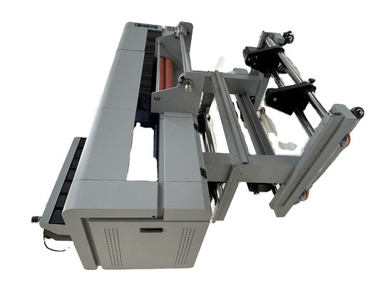 130 KG Andemes 24INCH Impresora de pegatinas UV personalizada de inyección de tinta UV DTF con laminador
