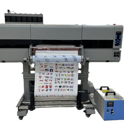 Impresora DTF UV automática de 130 KG A1 de rodillo a rodillo Impresora DTF UV para impresión de pegatinas