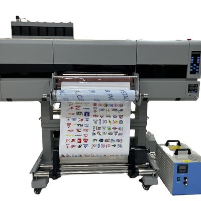 Impresora DTF UV multicolor Andemes 6090 de rodillo a rodillo con laminador para madera de taza de vidrio