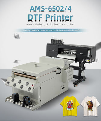 Impresora DTF de diseño duradero A1 con 4 cabezas Máquina de impresión digital Impresora de inyección de tinta de 60 cm