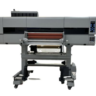 Impresora DTF UV de rollo a rollo con cabezales de impresión EPS 3 i3200 y laminador para impresión