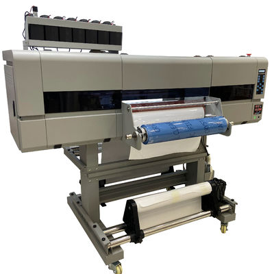 Impresora DTF UV de 60 cm con cabezas de impresión EPS 3 I3200 y impresora de etiquetas laminadora 130 KG