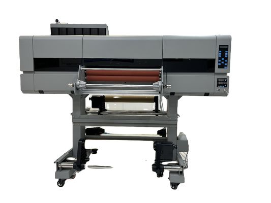 Sistema de curado de refrigeración por agua con LED UV Impresora DTF de rollo UV de 60 cm de ancho para impresión de pegatinas