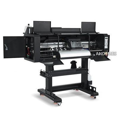 600 mm Impresión Dimensión 24INCH 3HEAD Impresora fluorescente para impresión por chorro de tinta DTF