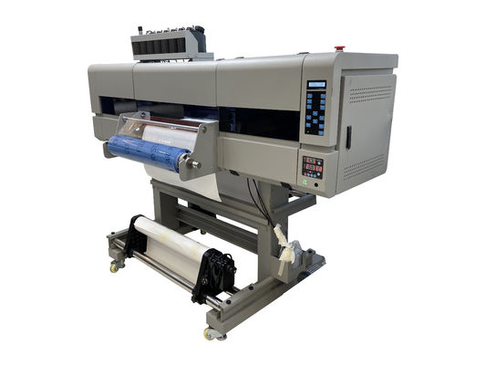 Impresora automática de DTF UV de 24 pulgadas Impresión de pegatinas de rollo a rollo