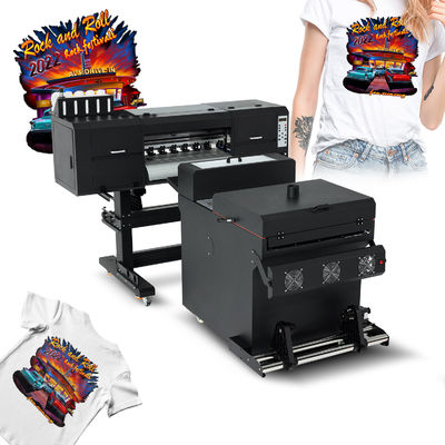 Impresora I3200 DTF de doble cabeza con placa base Hoson y impresión de tinta textil