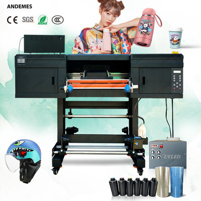 CMYKWWWW Color de tinta 130 KG Impresora UV Máquinas de publicidad y marca de alta capacidad