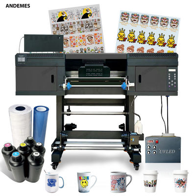 CMYKWWWW Color de tinta 130 KG Impresora UV Máquinas de publicidad y marca de alta capacidad