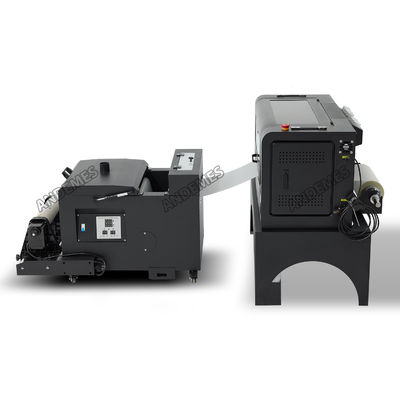 Impresora DTF de tamaño de impresión de 30 cm con cabeza de impresión XP600 y horno de agitación de polvo de 33 cm