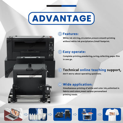 Impresora DTF tamaño A2 42cm Directamente a película PET con cabeza de impresión XP600 y placa base Hoson