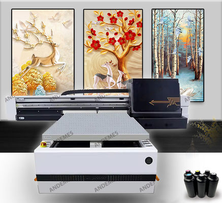 Impresora UV de 60 cm con el software principal Rip y 3PCS I3200-U1 cabeza de impresión
