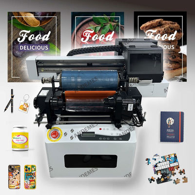 Impresora UV 2 en 1 6090 Muga de botella de caja de teléfono Impresora de 60 cm Ancho de impresión CMYKWWWW Color de tinta