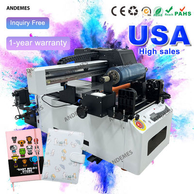Certificados CE/UKCA/ROHS Impresora UV con cabeza de impresión Epson XP600*3 y software de arranque principal