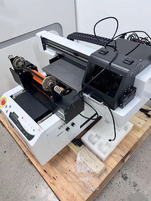 Solución de impresión de pegatinas de caja de teléfono con tinta CMYKWWWW 4050