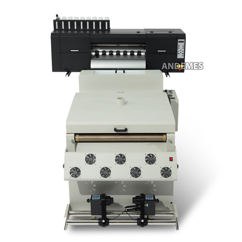 Máquina de impresión DTF de 24 pulgadas para impresión de camisetas i3200*3 Cabezas de impresión CMYKW FO FG FY FM
