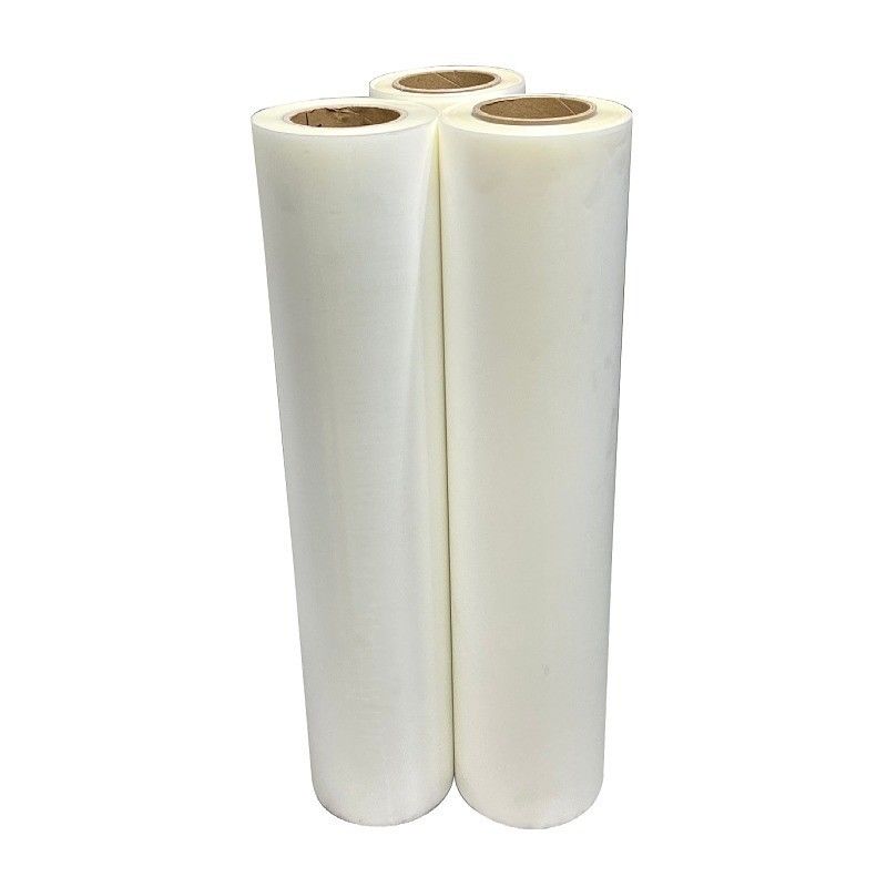 60 cm de piel caliente de PET de doble mat DTF película de baja temperatura camiseta transferencia a la camiseta