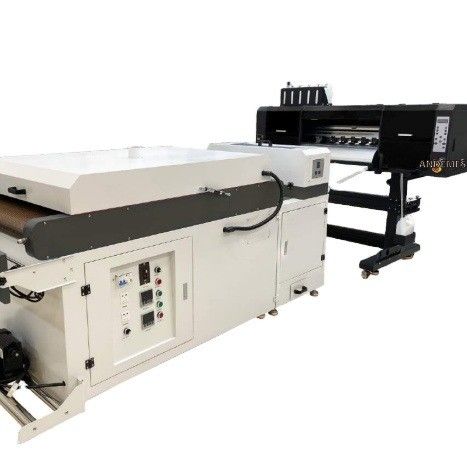 Impresora DTF de 60cm 4 cabezas i3200 Impresora de transferencia de películas PET Impresora de camisetas con secadora