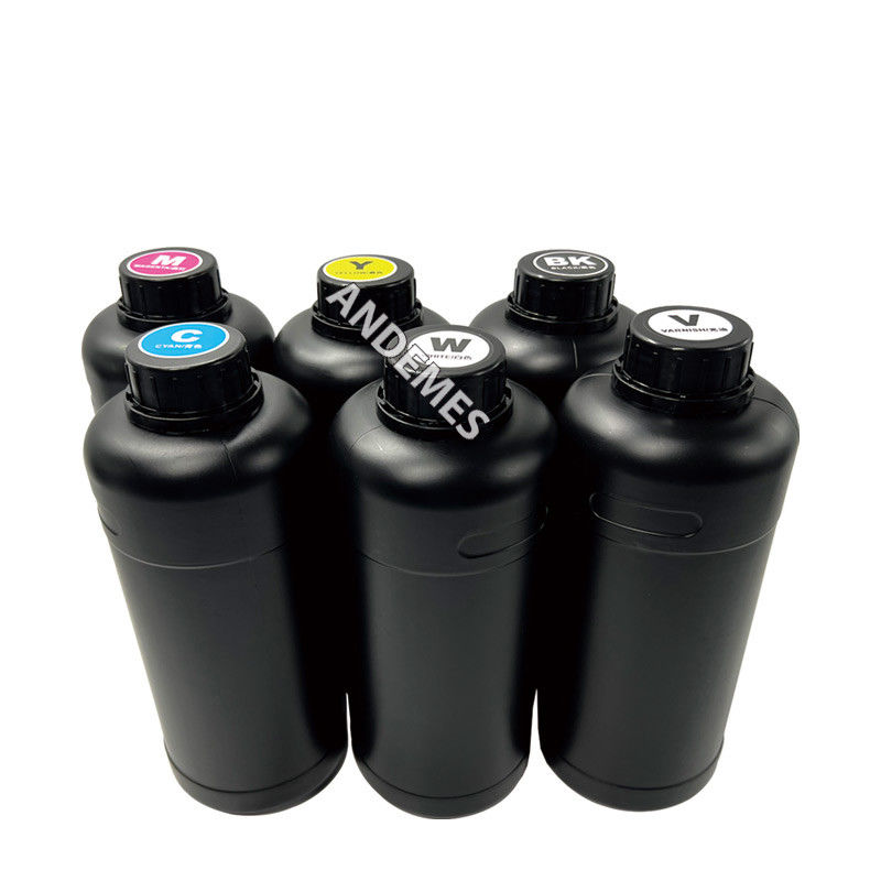 Tintas UV Dtf 100 ml 500 ml 1000 ml Botella de color para Xp600/I1600/I3200 cabeza