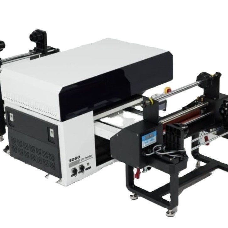 Máquina de impresión de etiquetas DTF A3 de rollo a rollo con certificación CE/UKCA/ROHS para impresión UV a chorro de tinta
