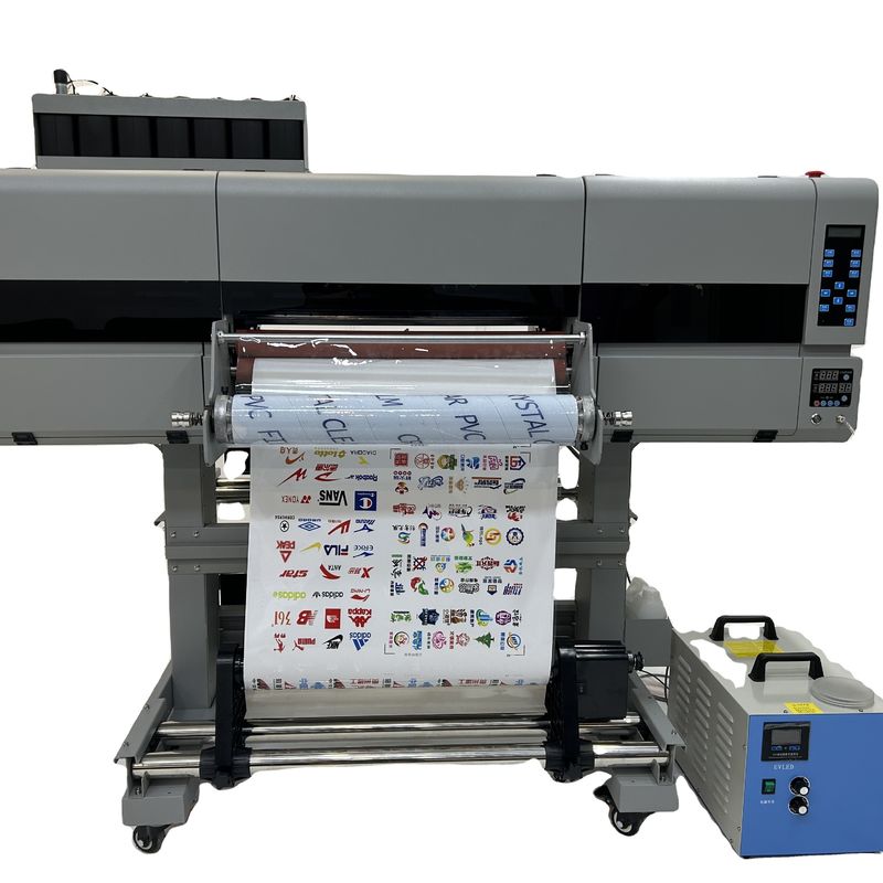 Impresora DTF UV automática de 130 KG A1 de rodillo a rodillo Impresora DTF UV para impresión de pegatinas