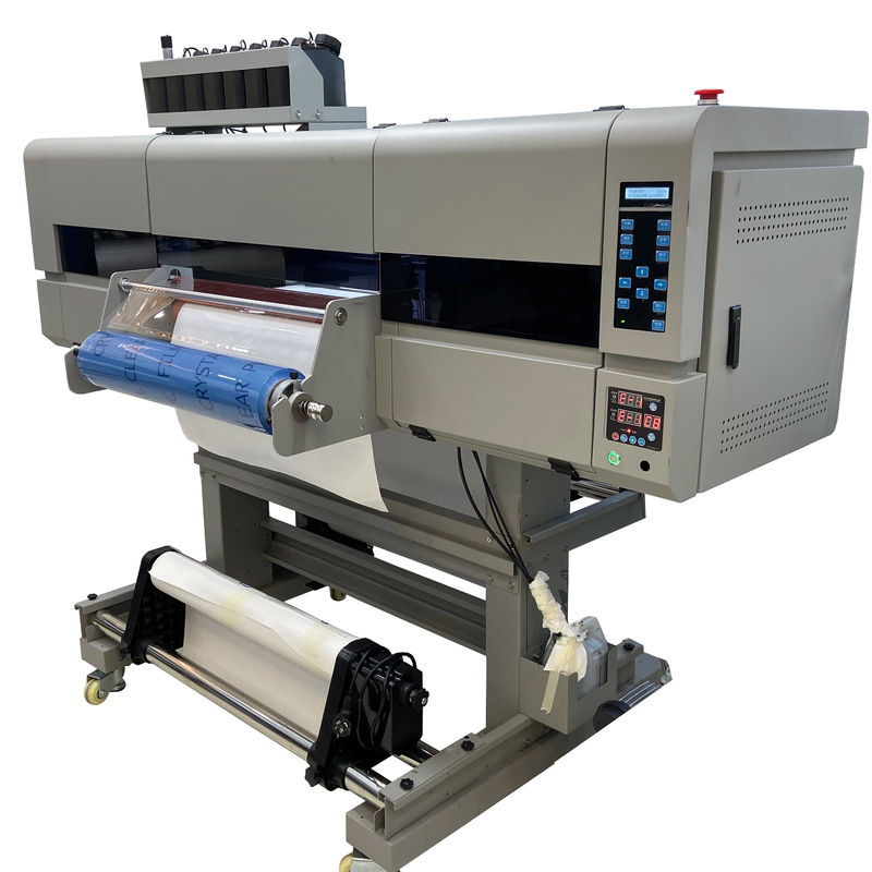 Impresora multicolor de pegatinas de película AB con impresora DTF UV de 60 cm y cabezas de impresión EPS 3 I3200
