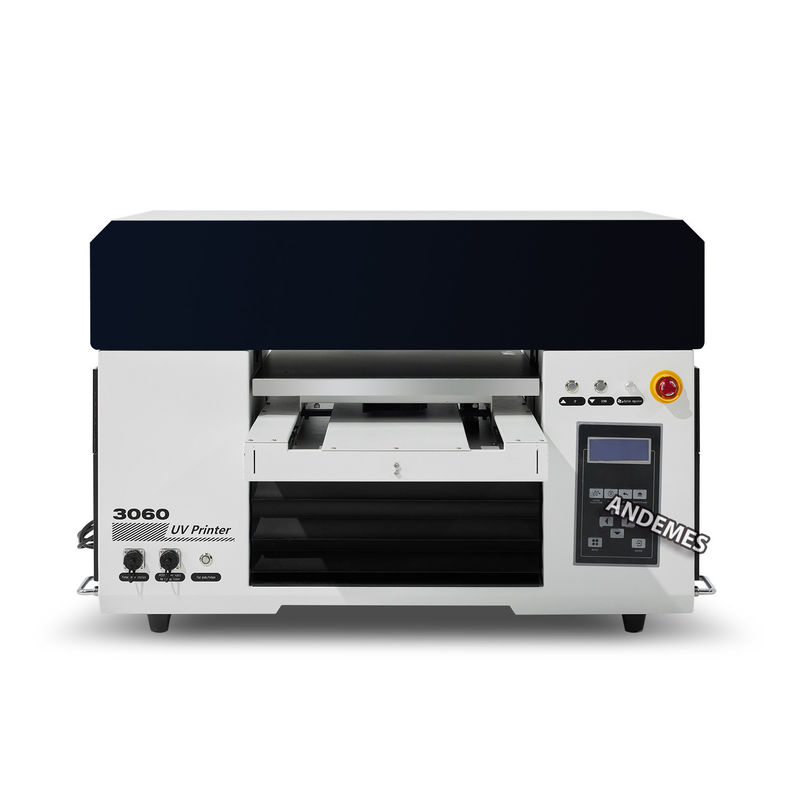 3060 Impresora UV A3 Rollo a rollo 3 en 1 Impresión UV y caja de impresión de tela plana XP600 Botellas de doble cabeza Impresora UV