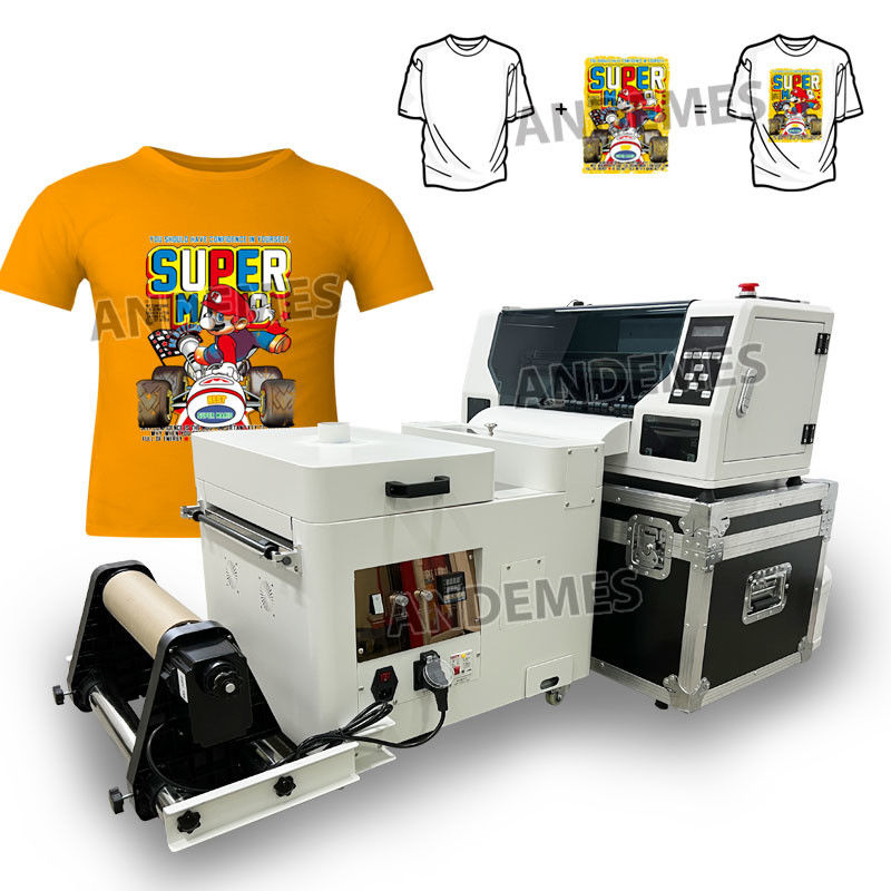 Método de calefacción multicolor de la impresora A3 DTF Frente y trasero Medios de calefacción independientes espesor 1-3 mm