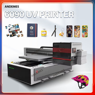 Nuevo producto 6090 Impresora UV de cama plana UV Tinta especial LED Impresora UV 3 I3200